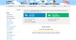 Desktop Screenshot of luton-airport-guide.co.uk